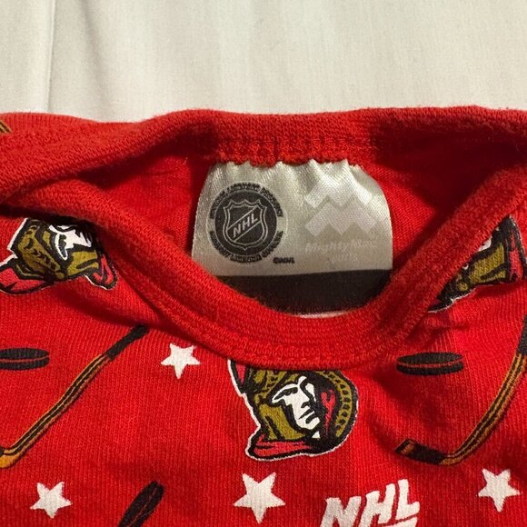 Ottawa Senators NHL Hockey Baby body suit Size 3m - Picture 5 of 7